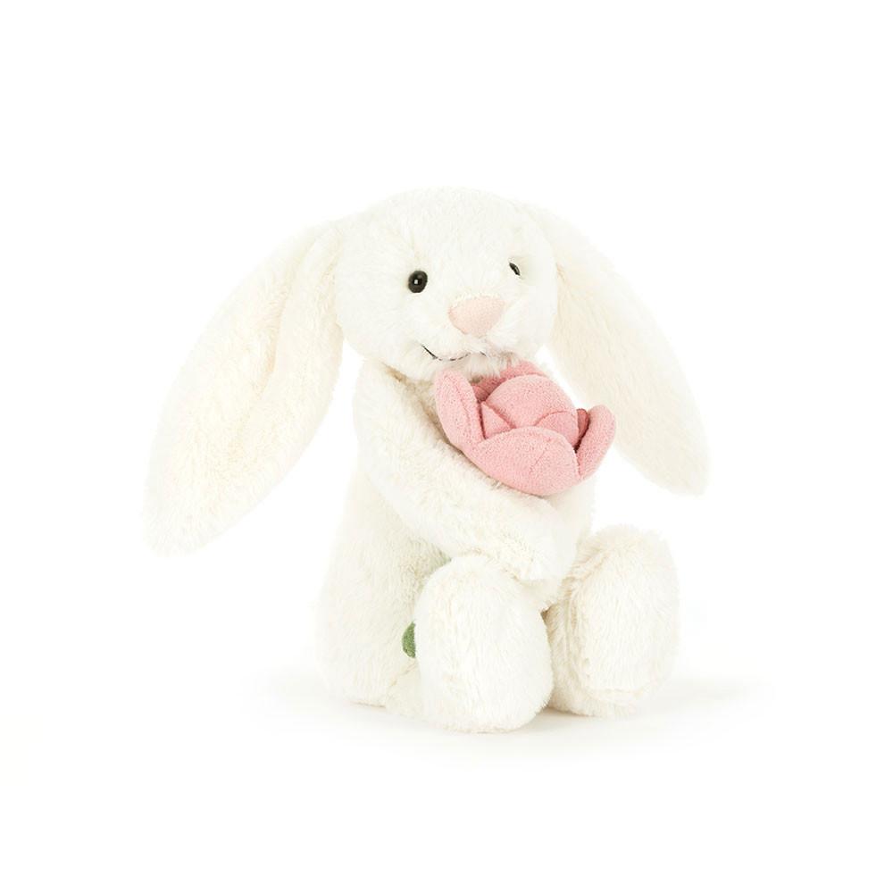 Animals Jellycat Bashful Bunny \'Peony\' 7.1in x 3.5in x 3.1in Blancos | México  7983ELOJR