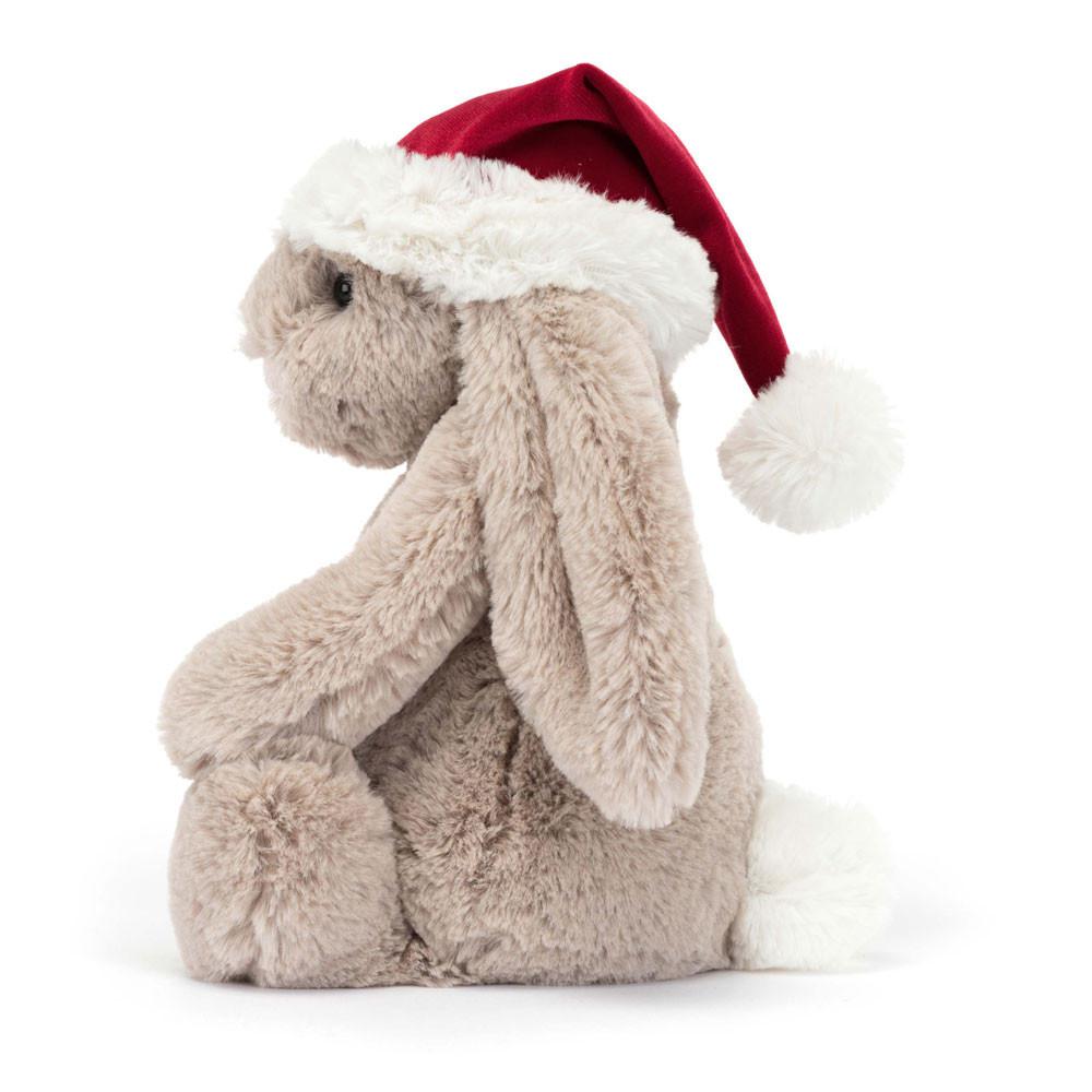 Animals Jellycat Bashful Christmas Bunny 31cm x 12cm x 9cm Beige | México  9435RDVBX