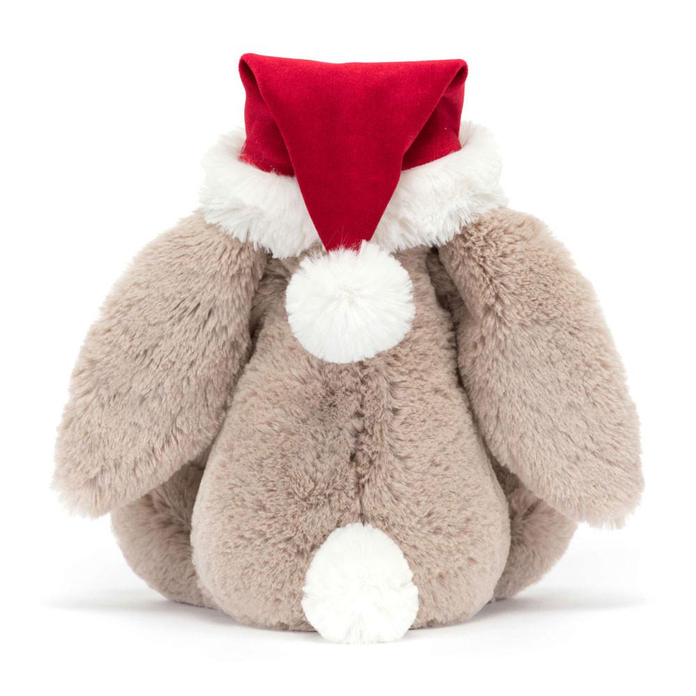 Animals Jellycat Bashful Christmas Bunny 31cm x 12cm x 9cm Beige | México  9435RDVBX