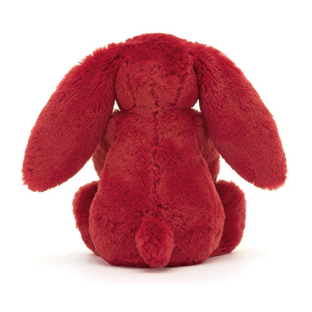 Animals Jellycat Bashful Cranberry Bunny 18cm x 9cm x 8cm Rojos | México  1308RFKWS