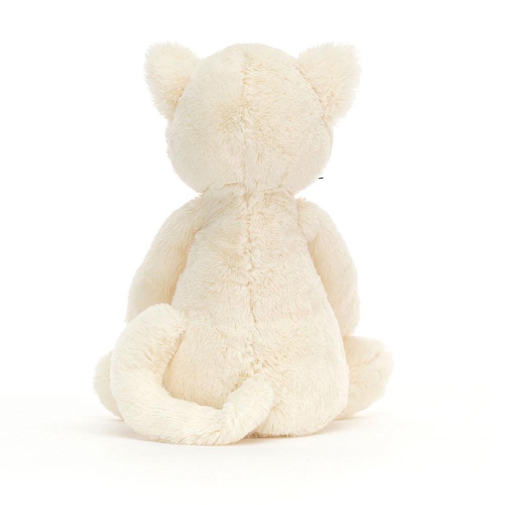 Animals Jellycat Bashful Cream Kitten 12.2in x 4.7in x 3.5in Blancos | México  9561ZSJXN