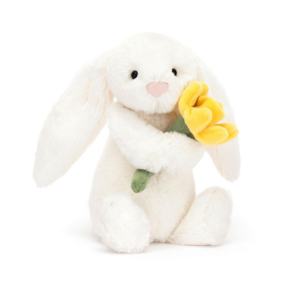 Animals Jellycat Bashful Daffodil Bunny 18cm x 9cm x 8cm Blancos | México  4216QDTXC