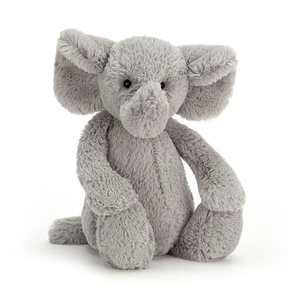 Animals Jellycat Bashful Elephant 31cm x 12cm x 9cm Grises | México  3572XBFOH