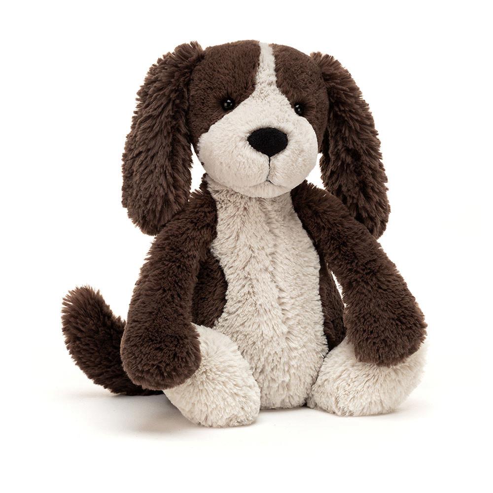 Animals Jellycat Bashful Fudge Puppy 12.2in x 4.7in x 3.5in Marrom | México  8137ZQYUM