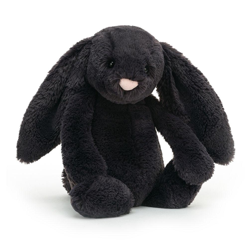 Animals Jellycat Bashful Inky Bunny 31cm x 12cm x 9cm Negros | México  4109JLYZT