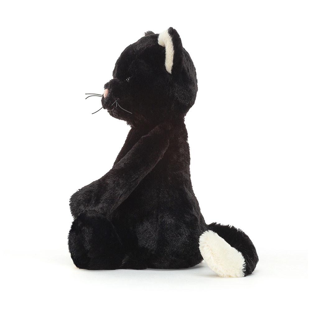 Animals Jellycat Bashful Kitten 12.2in x 4.7in x 3.5in Negros | México  3692XJBCN