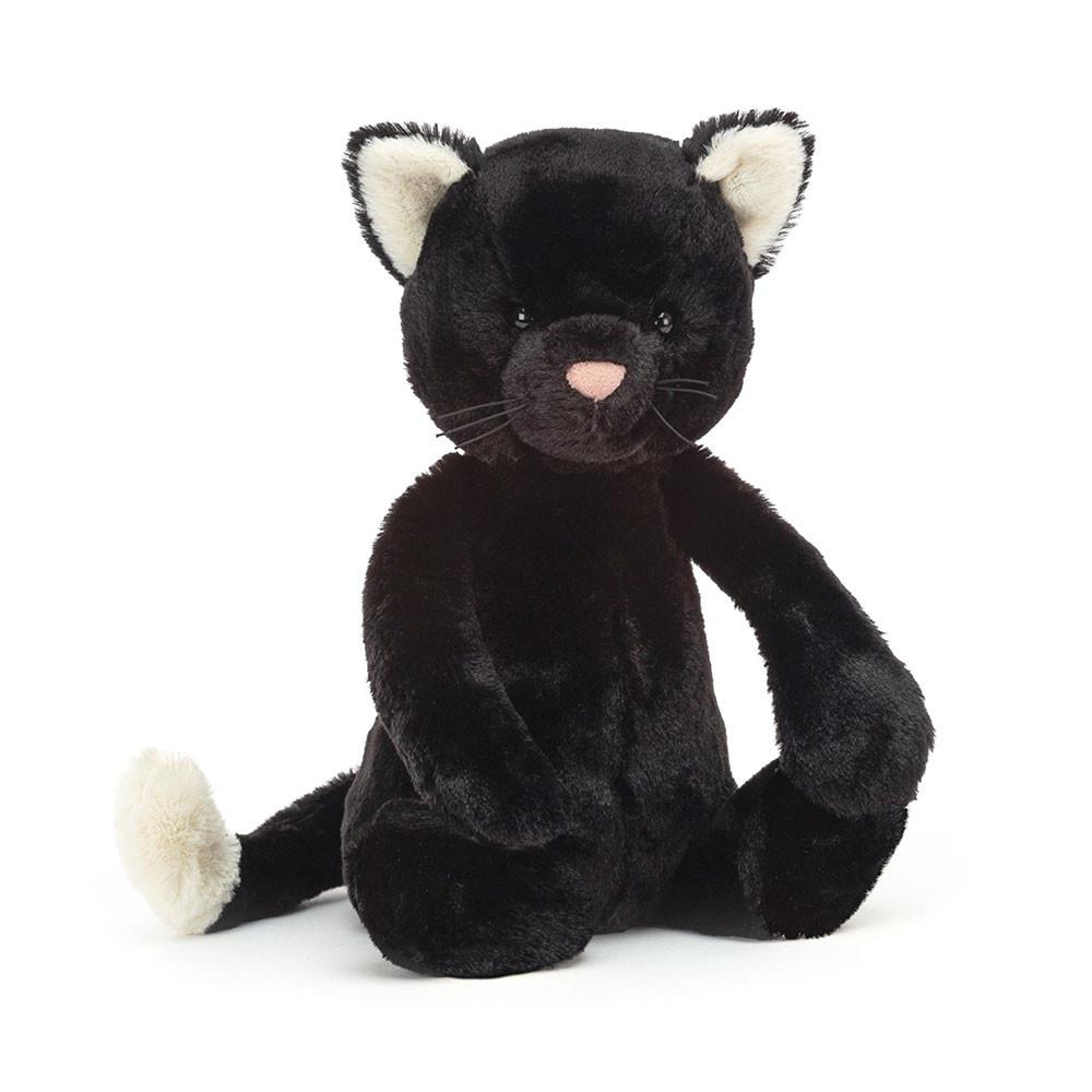 Animals Jellycat Bashful Kitten 12.2in x 4.7in x 3.5in Negros | México  3692XJBCN