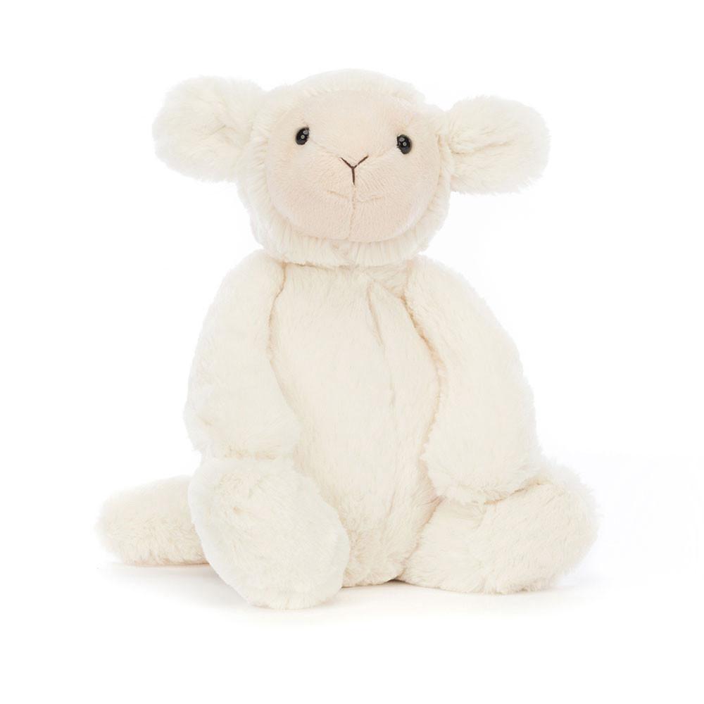 Animals Jellycat Bashful Lamb 31cm x 12cm x 9cm Blancos | México  4956QLIOP