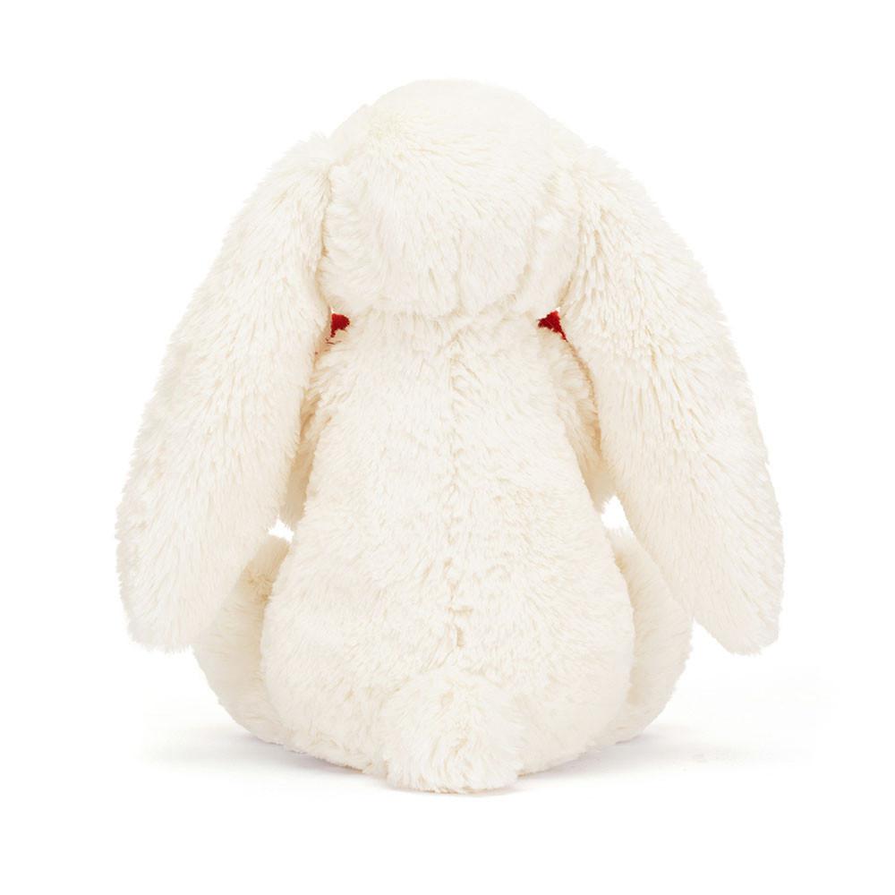 Animals Jellycat Bashful Love Heart Bunny 31cm x 12cm x 9cm Blancos | México  9370OGFQH