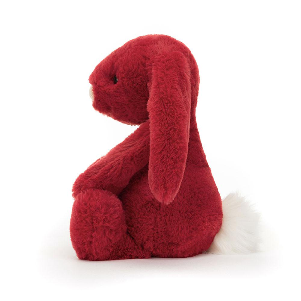 Animals Jellycat Bashful Luxe Bunny Scarlett 31cm x 12cm x 9cm Rojos | México  2579JAOZV
