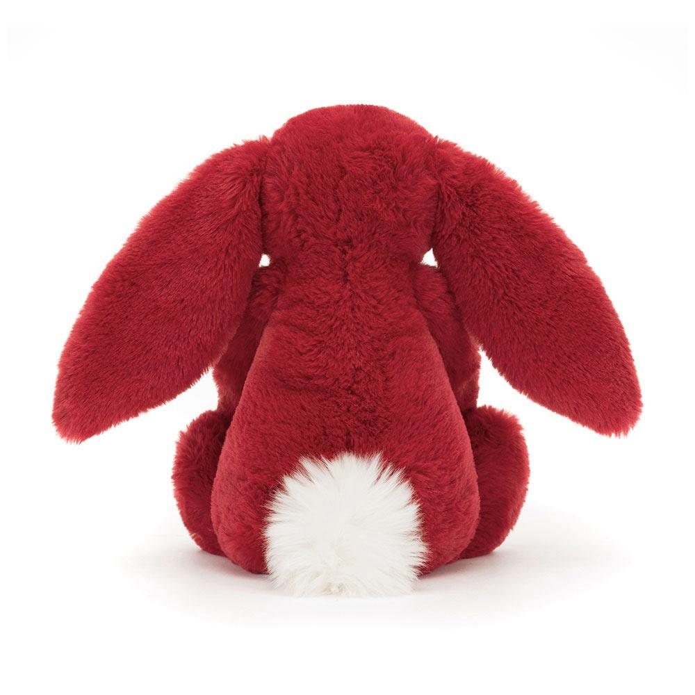 Animals Jellycat Bashful Luxe Bunny Scarlett 31cm x 12cm x 9cm Rojos | México  2579JAOZV