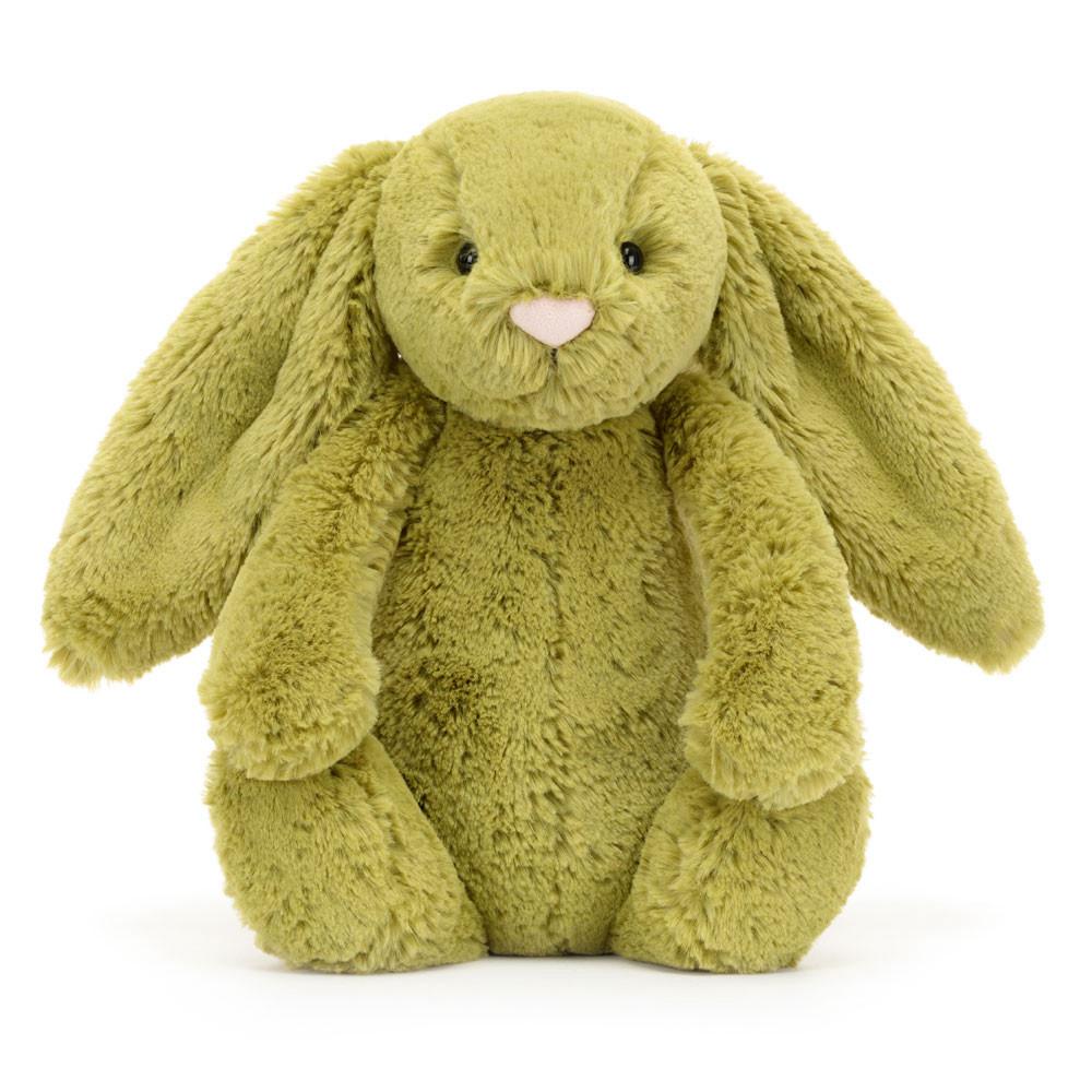 Animals Jellycat Bashful Moss Bunny 31cm x 12cm x 9cm Verdes | México  7105ENGCZ