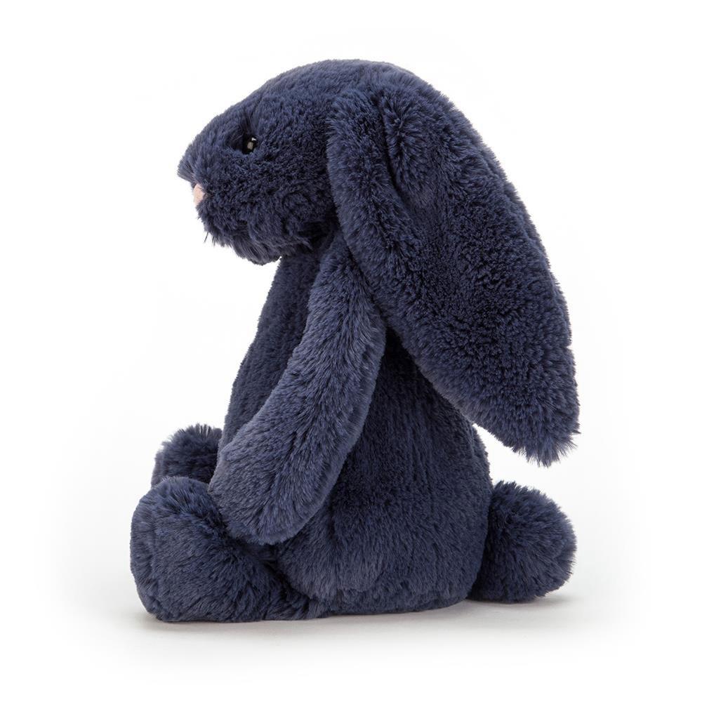 Animals Jellycat Bashful Navy Bunny 31cm x 12cm x 9cm Azules | México  5493EMKHZ