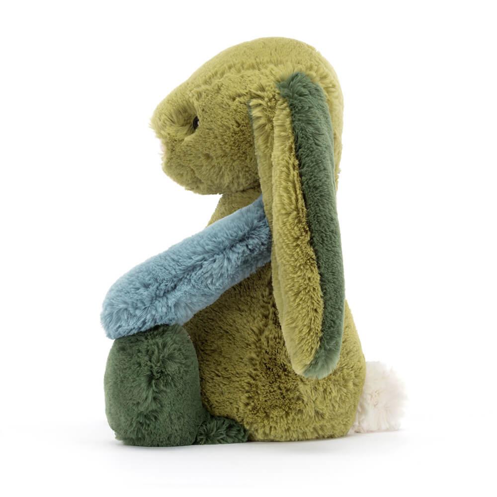 Animals Jellycat Bashful Patchwork Basil Bunny 31cm x 12cm x 9cm Verdes | México  6415JCRSO