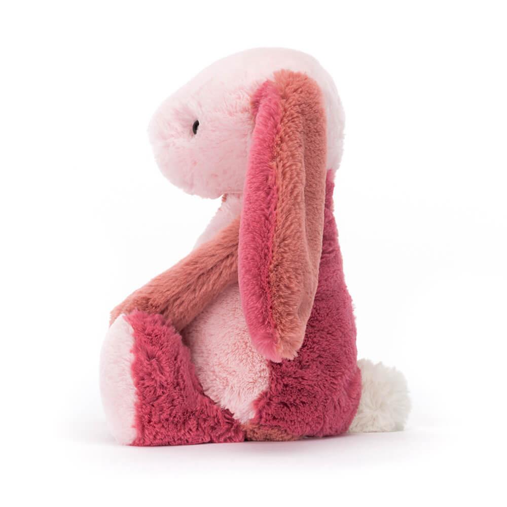 Animals Jellycat Bashful Patchwork Coralia Bunny 31cm x 12cm x 9cm Rosas | México  0562TSRLC