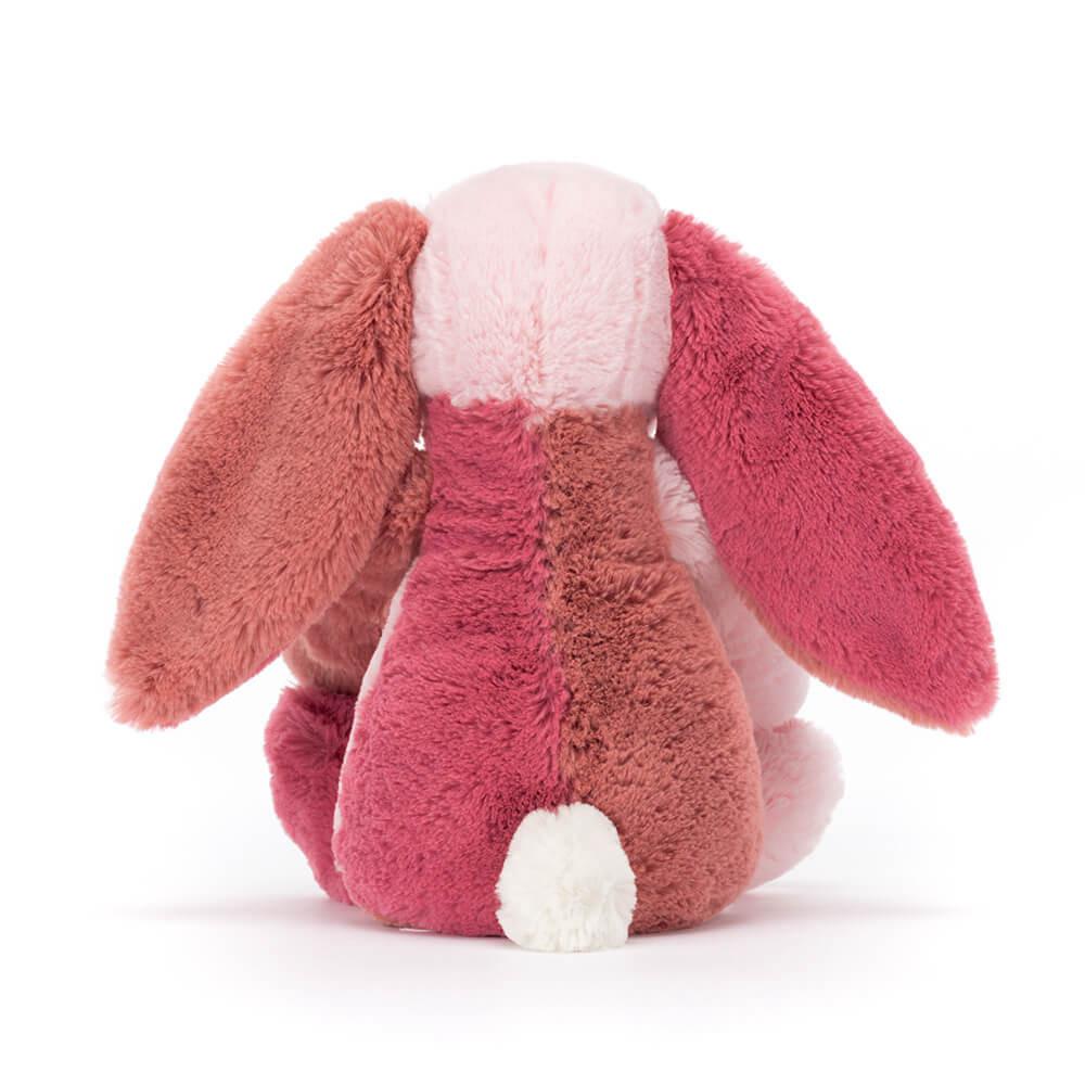 Animals Jellycat Bashful Patchwork Coralia Bunny 31cm x 12cm x 9cm Rosas | México  0562TSRLC