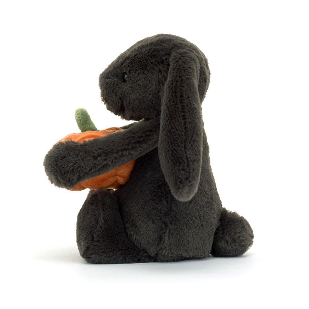 Animals Jellycat Bashful Pumpkin Bunny 31cm x 12cm x 9cm Negros | México  5718IERQK