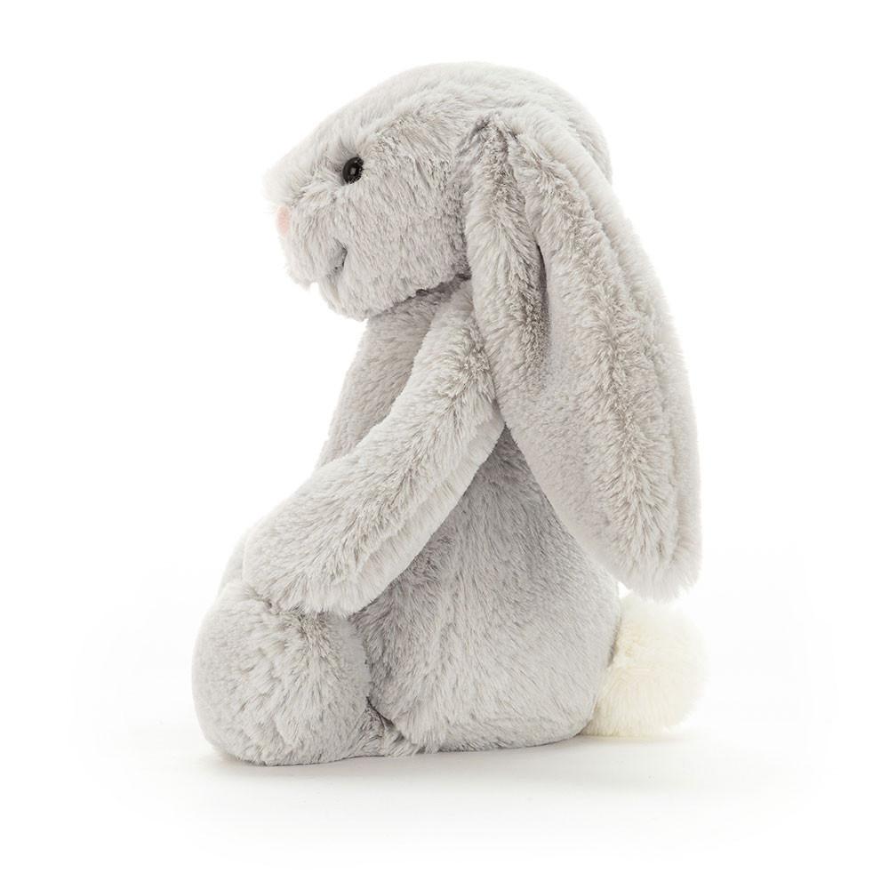Animals Jellycat Bashful Silver Bunny 31cm x 12cm x 9cm Grises | México  9207OVEYZ