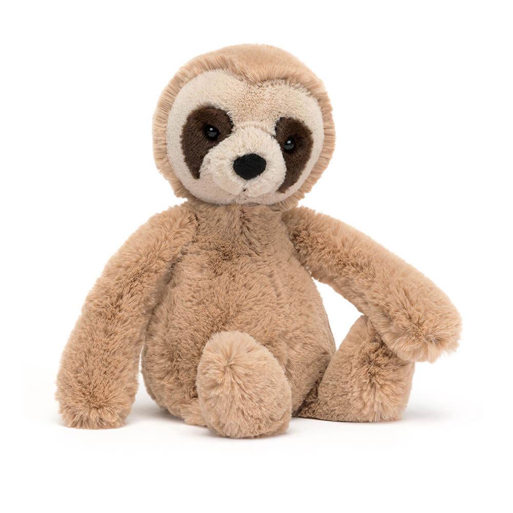 Animals Jellycat Bashful Sloth 31cm x 12cm x 9cm Beige | México  3495RLKWM