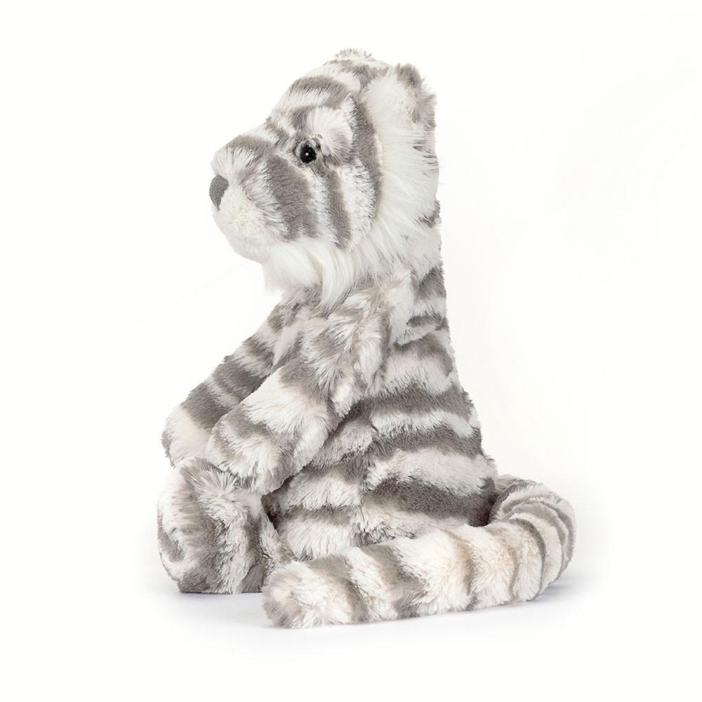 Animals Jellycat Bashful Snow Tiger 31cm x 12cm x 9cm Blancos | México  8421ZDSFO