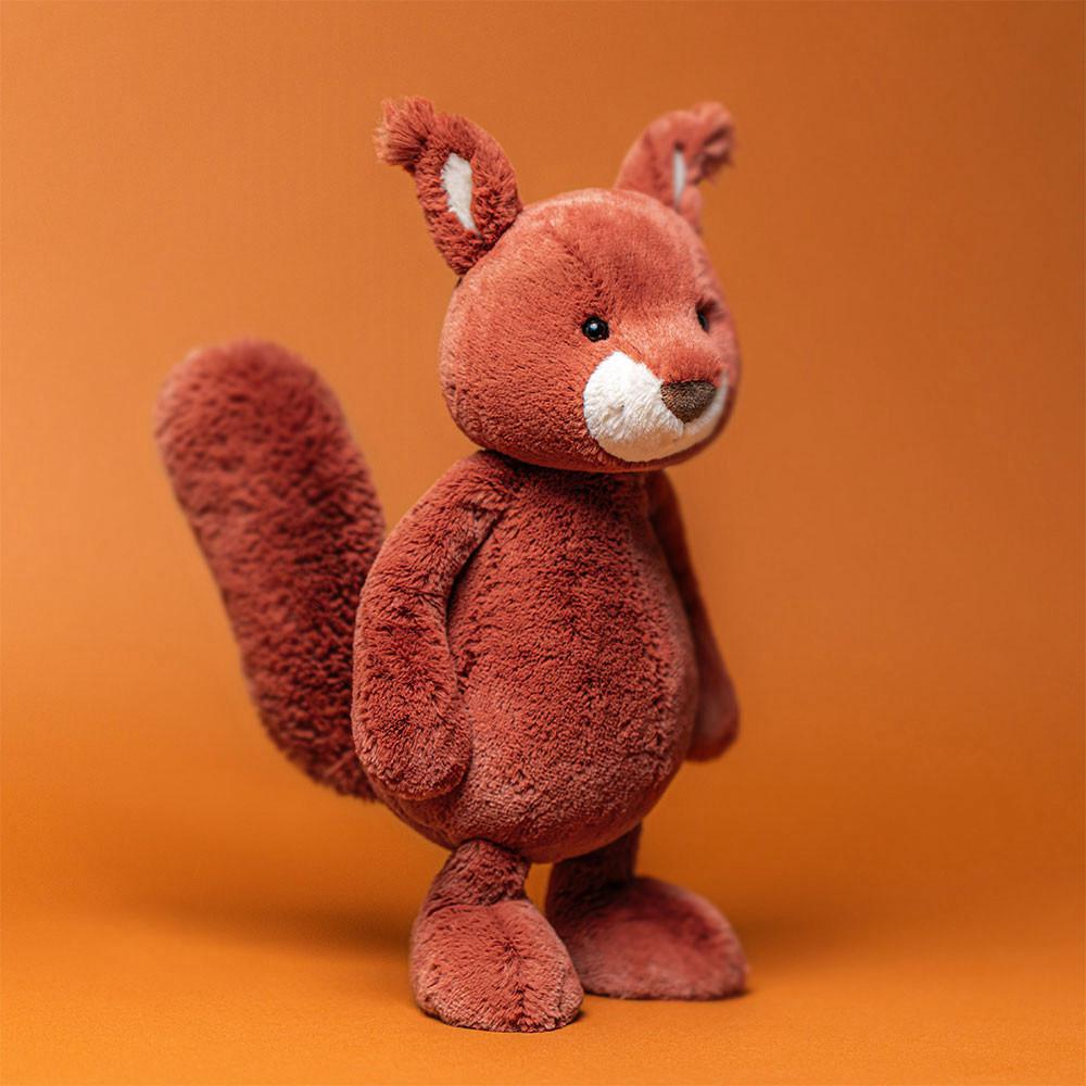 Animals Jellycat Bashful Squirrel 31cm x 12cm x 9cm Rojos | México  5082LYSMW
