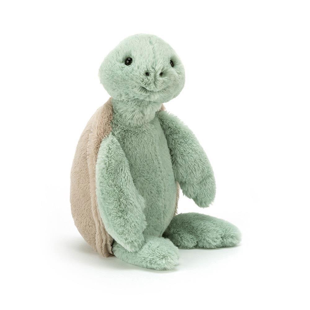 Animals Jellycat Bashful Turtle 31cm x 12cm x 9cm Verdes | México  5083PUGWT
