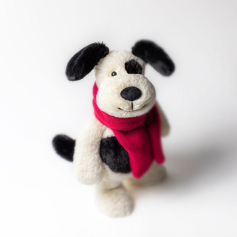Animals Jellycat Bashful Winter Puppy 12.2in x 4.7in x 3.5in Blancos | México  0418FQDKA