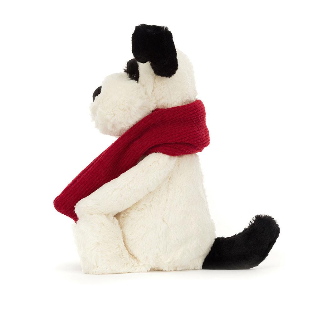 Animals Jellycat Bashful Winter Puppy 12.2in x 4.7in x 3.5in Blancos | México  0418FQDKA