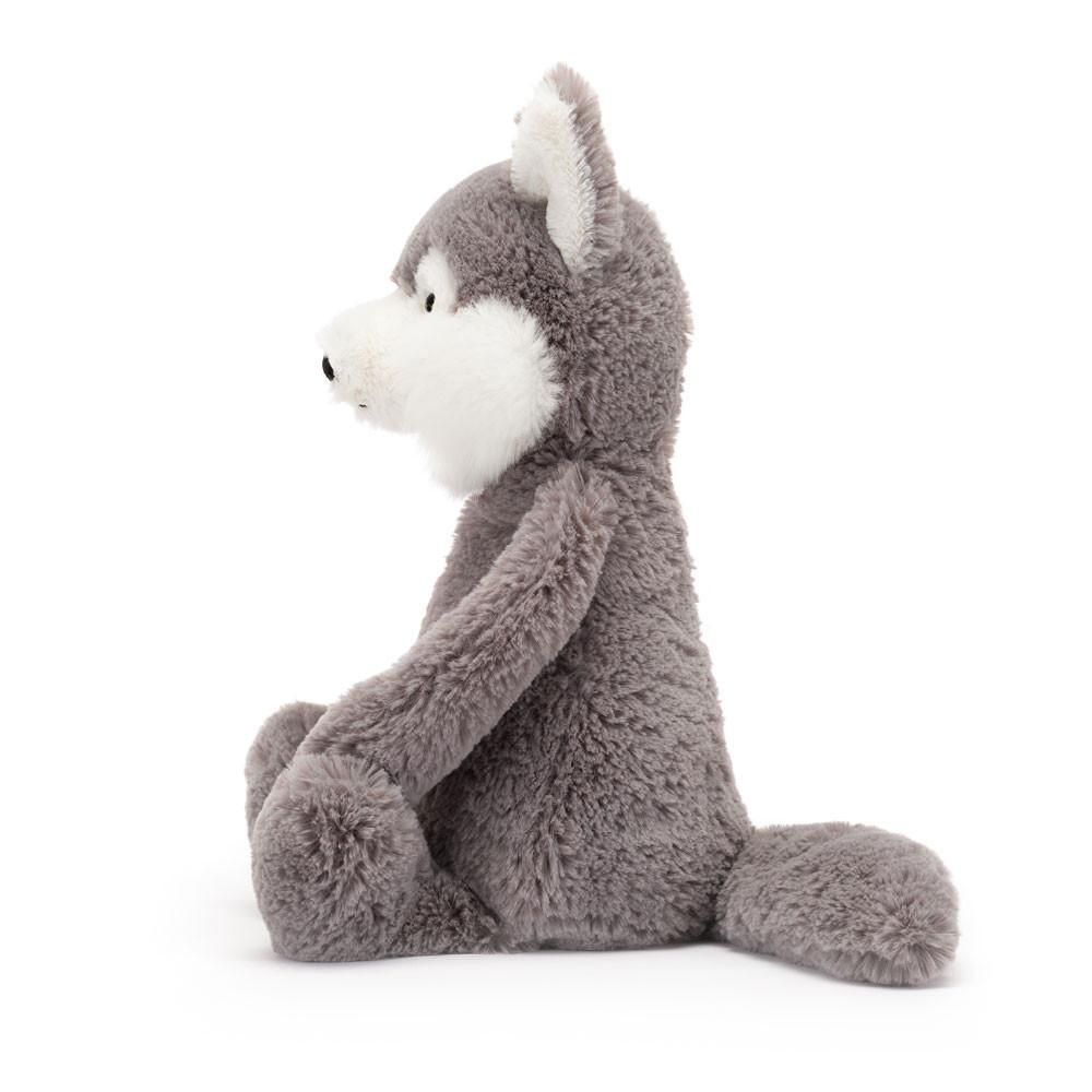 Animals Jellycat Bashful Wolf 31cm x 12cm x 9cm Grises | México  1789UVNJY