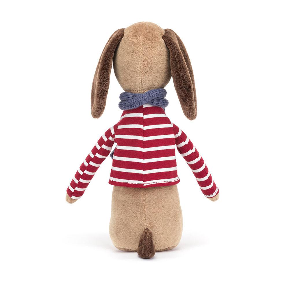 Animals Jellycat Beatnik Buddy Sausage Dog 11.8in x 2.8in x 2in Marrom | México  7431IGQCT