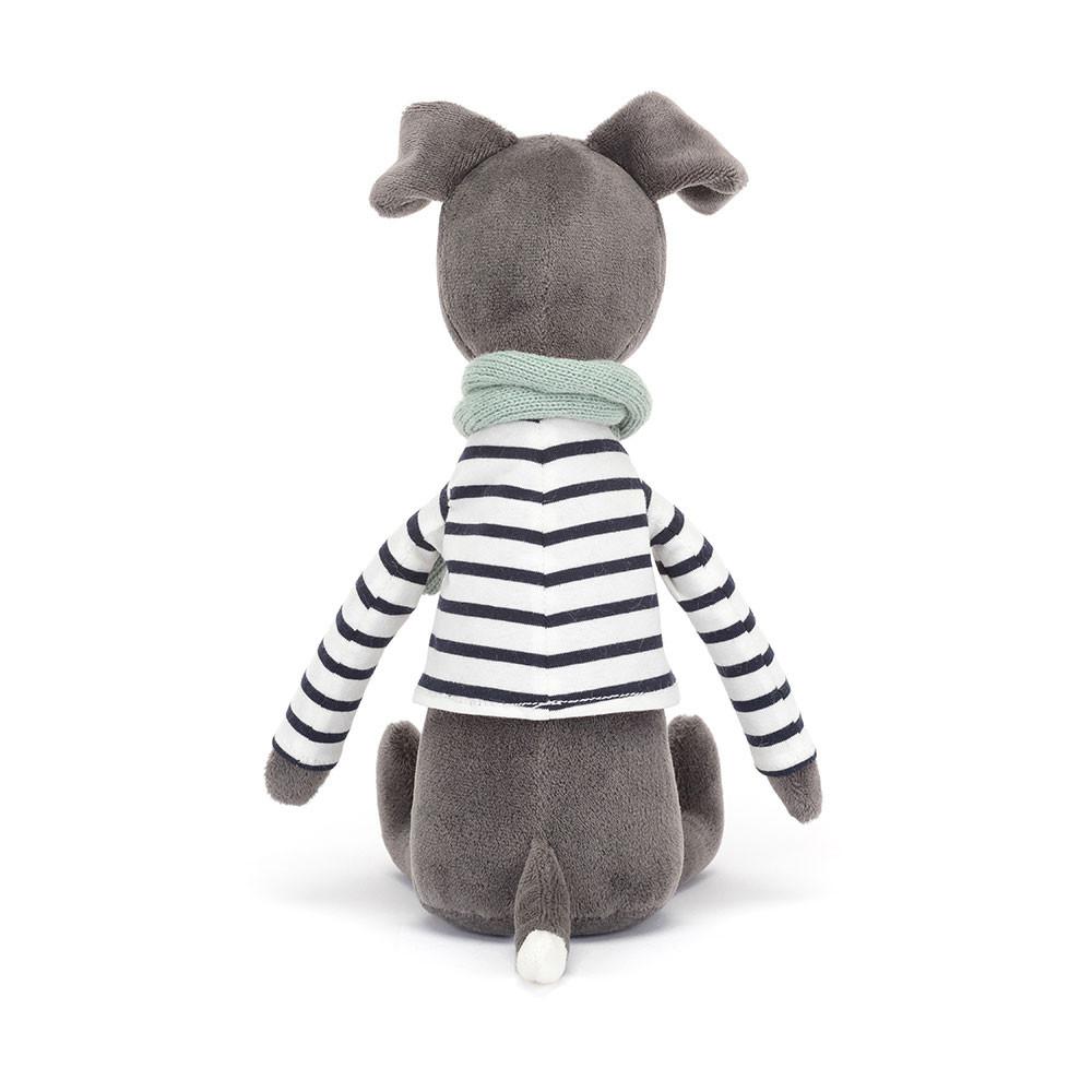 Animals Jellycat Beatnik Buddy Whippet 11.8in x 2.8in x 2in Grises | México  1472CTLGD