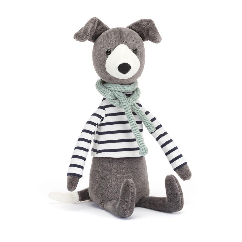 Animals Jellycat Beatnik Buddy Whippet 11.8in x 2.8in x 2in Grises | México  1472CTLGD