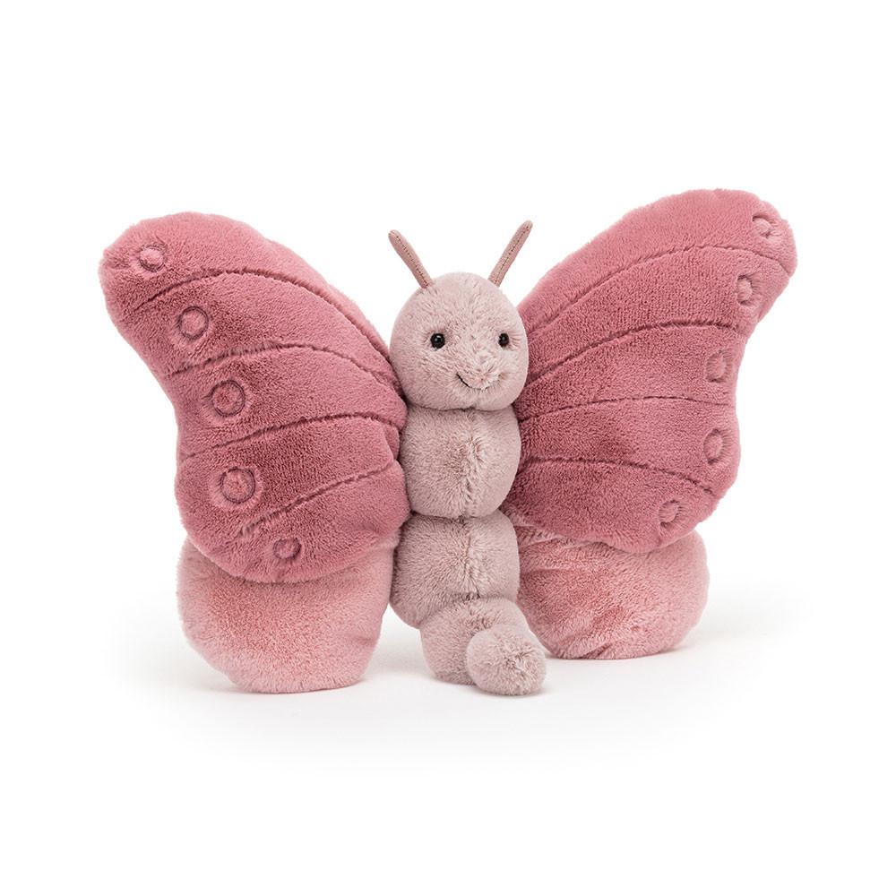 Animals Jellycat Beatrice Butterfly 23cm x 26cm x 6cm Rosas | México  7953CBXQL