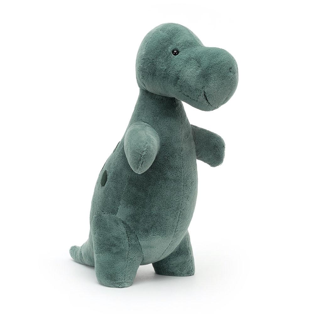 Animals Jellycat Big Spottie T-Rex 17.7in x 5.9in x 9.1in Verdes | México  0728GHECX