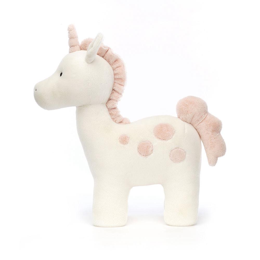 Animals Jellycat Big Spottie Unicorn 42cm x 15cm x 23cm Blancos | México  3759ZHWGM