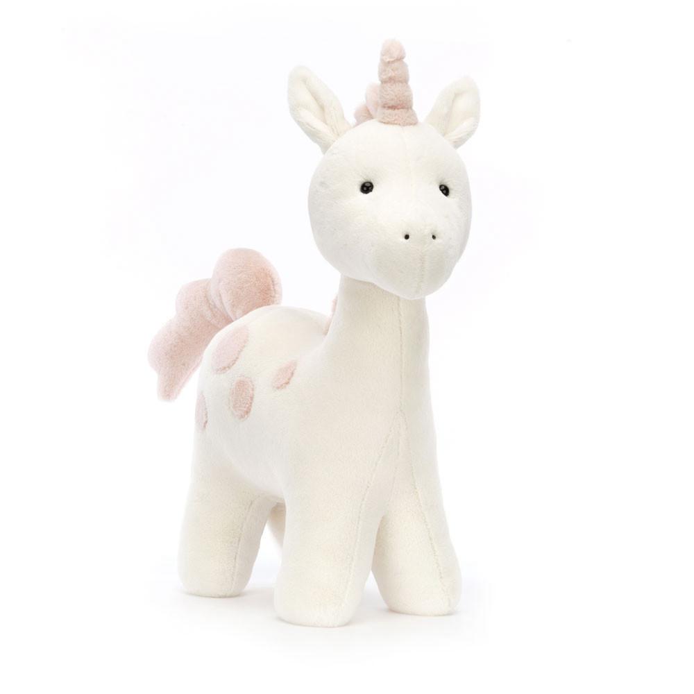 Animals Jellycat Big Spottie Unicorn 42cm x 15cm x 23cm Blancos | México  3759ZHWGM