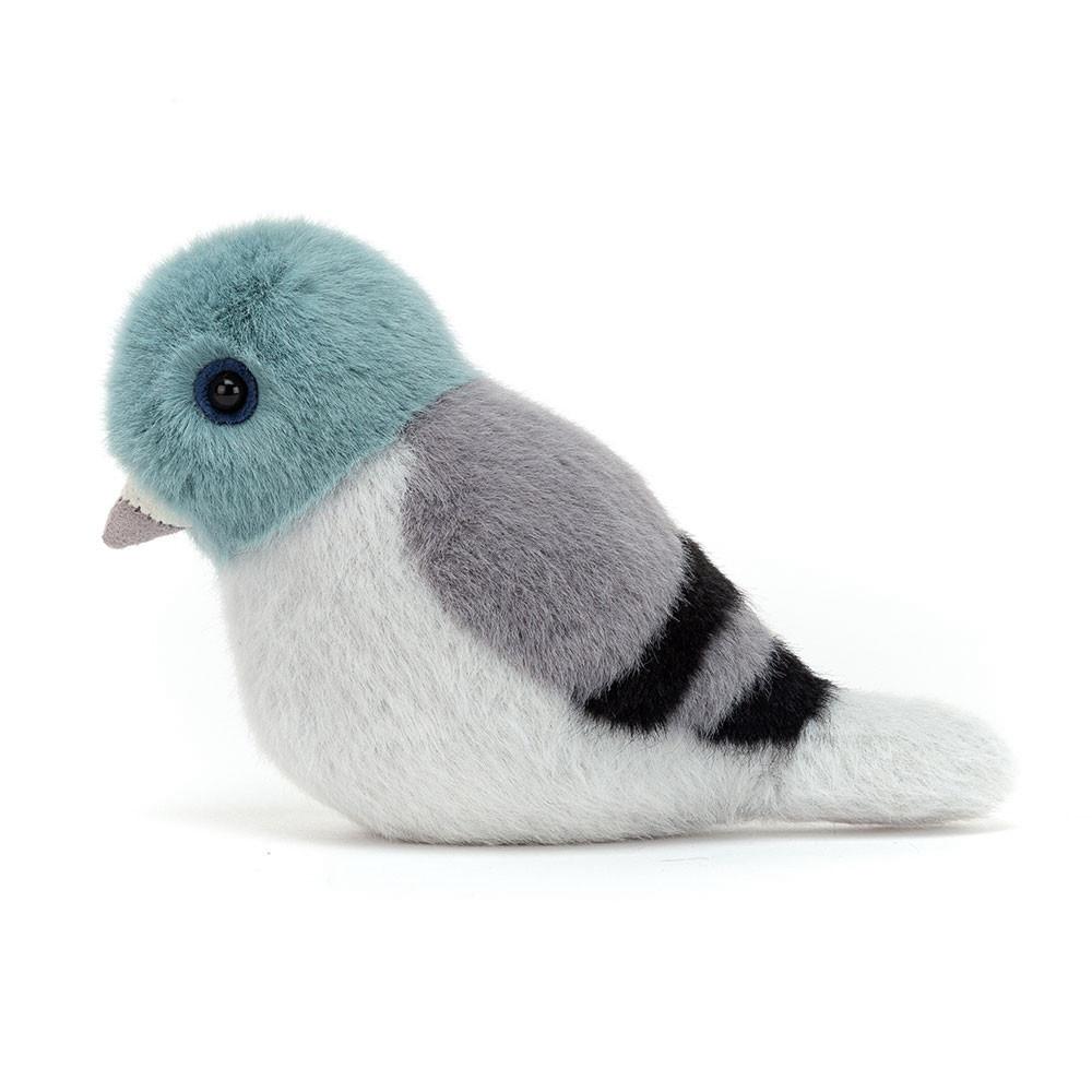 Animals Jellycat Birdling Pigeon 10cm x 7cm x 9cm Grises | México  7183YLMVB