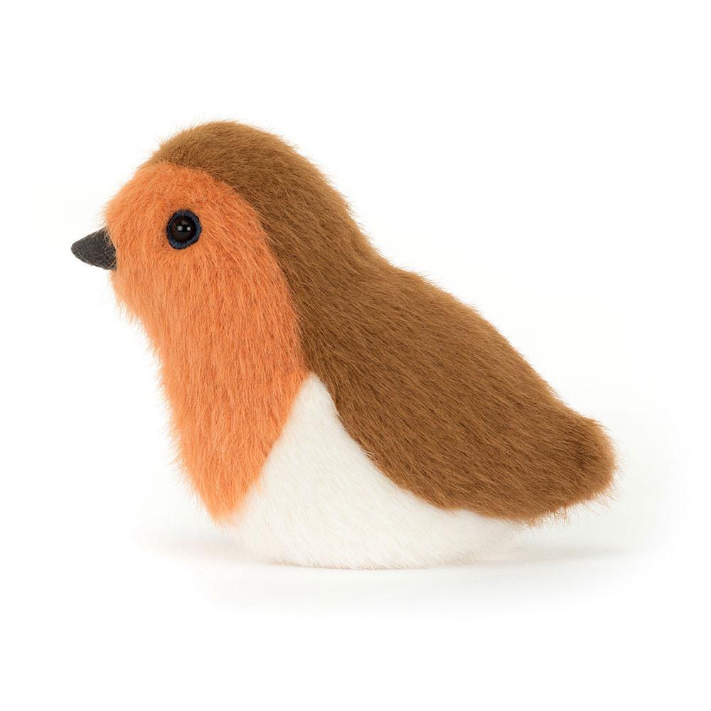 Animals Jellycat Birdling Robin 10cm x 7cm x 9cm Marrom | México  8219OTQVG