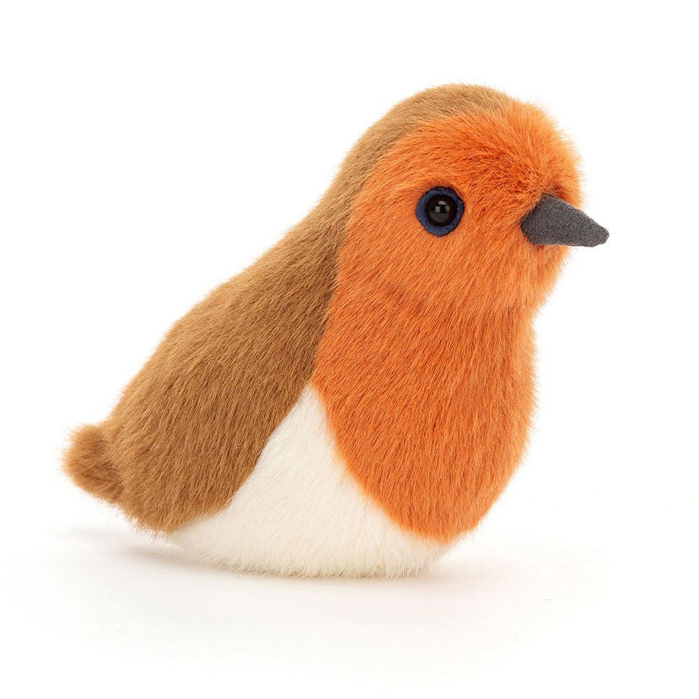 Animals Jellycat Birdling Robin 10cm x 7cm x 9cm Marrom | México  8219OTQVG