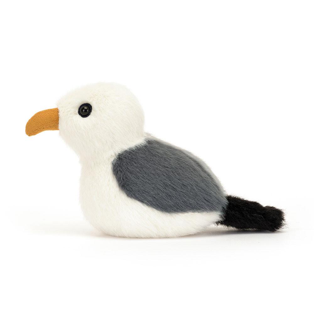 Animals Jellycat Birdling Seagull 10cm x 7cm x 9cm Blancos | México  8793ZDPJQ