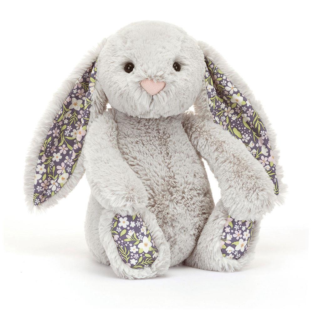Animals Jellycat Blossom Silver Bunny \'Bloom\' 31cm x 12cm x 9cm Grises | México  7934HIXVW