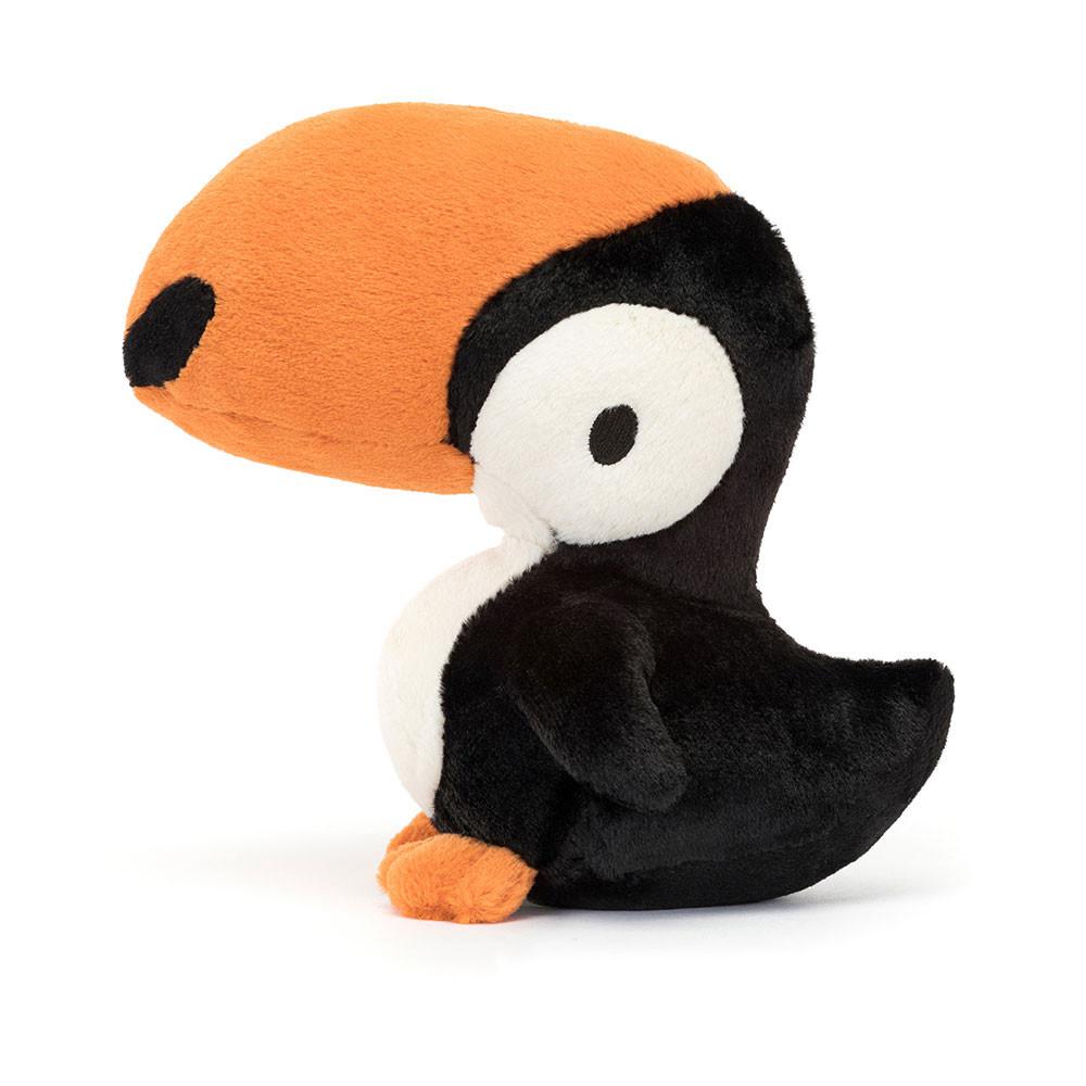 Animals Jellycat Bodacious Beak Toucan 22cm x 10cm x 13cm Negros | México  1398FCOWH