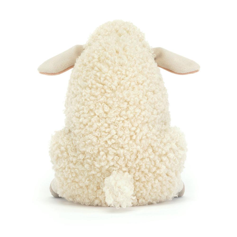 Animals Jellycat Burly Boo Sheep 20cm x 11cm x 14cm Blancos | México  1430IUSTF