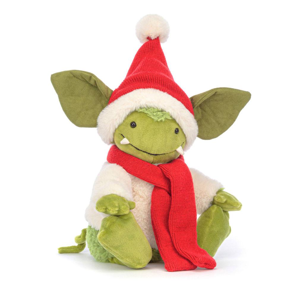 Animals Jellycat Christmas Grizzo 30cm x 10cm x 9cm Verdes | México  2193GJCQK