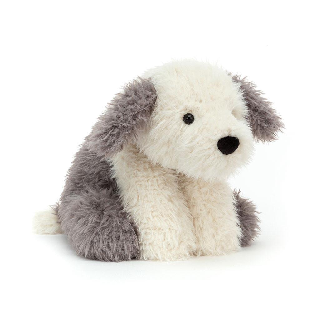 Animals Jellycat Curvie Sheep Dog 25cm x 16cm x 10cm Grises | México  3758LBCRU