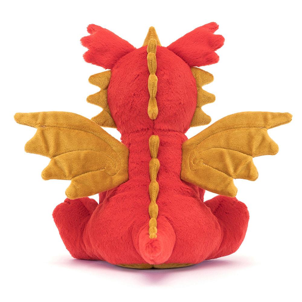 Animals Jellycat Darvin Dragon 24cm x 20cm x 12cm Rojos | México  5610PIFMC