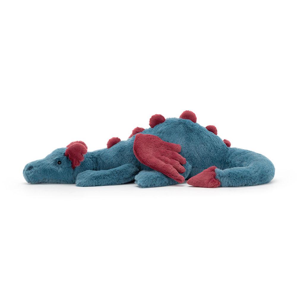 Animals Jellycat Dexter Dragon 8cm x 8cm x 30cm Azules | México  7509NJOEK