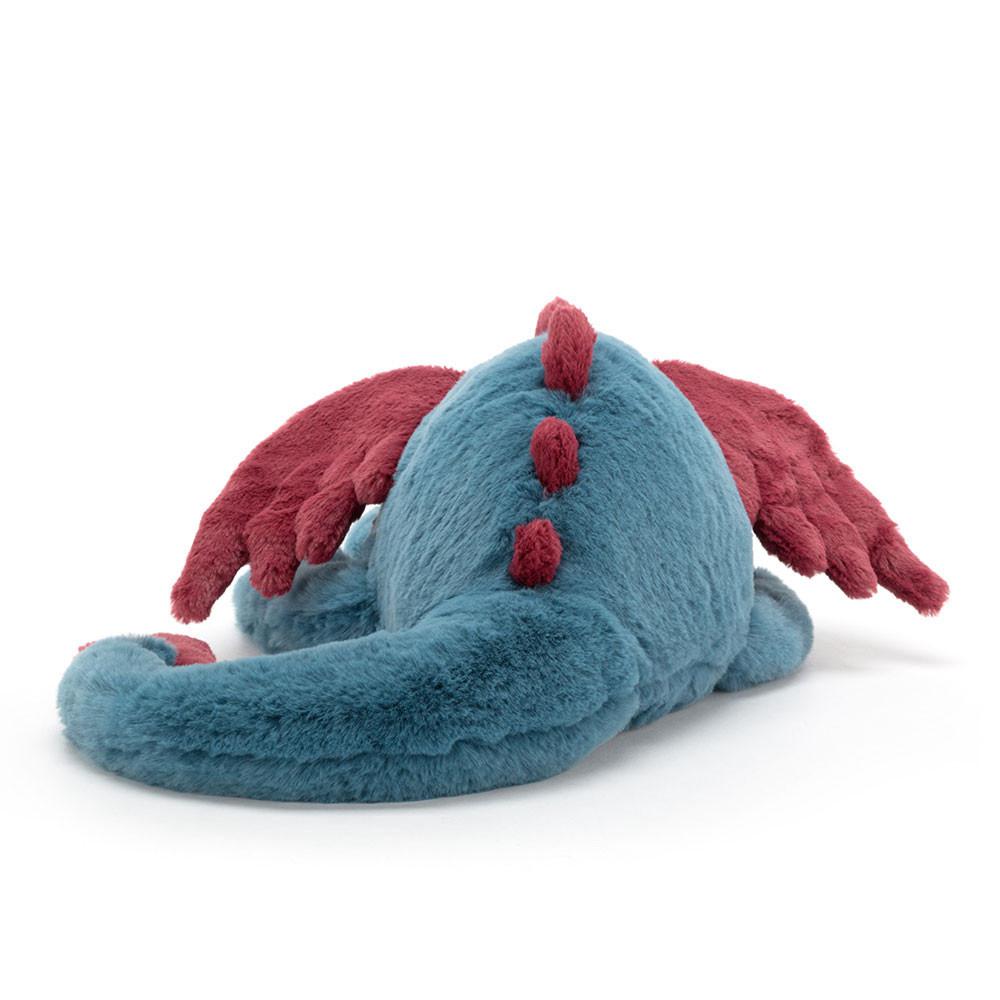 Animals Jellycat Dexter Dragon 8cm x 8cm x 30cm Azules | México  7509NJOEK