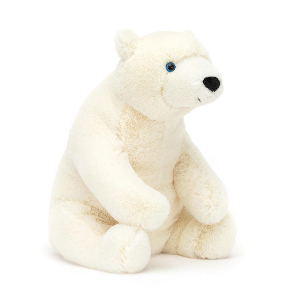 Animals Jellycat Elwin Polar Bear 21cm x 12cm x 12cm Blancos | México  6205FUOJB