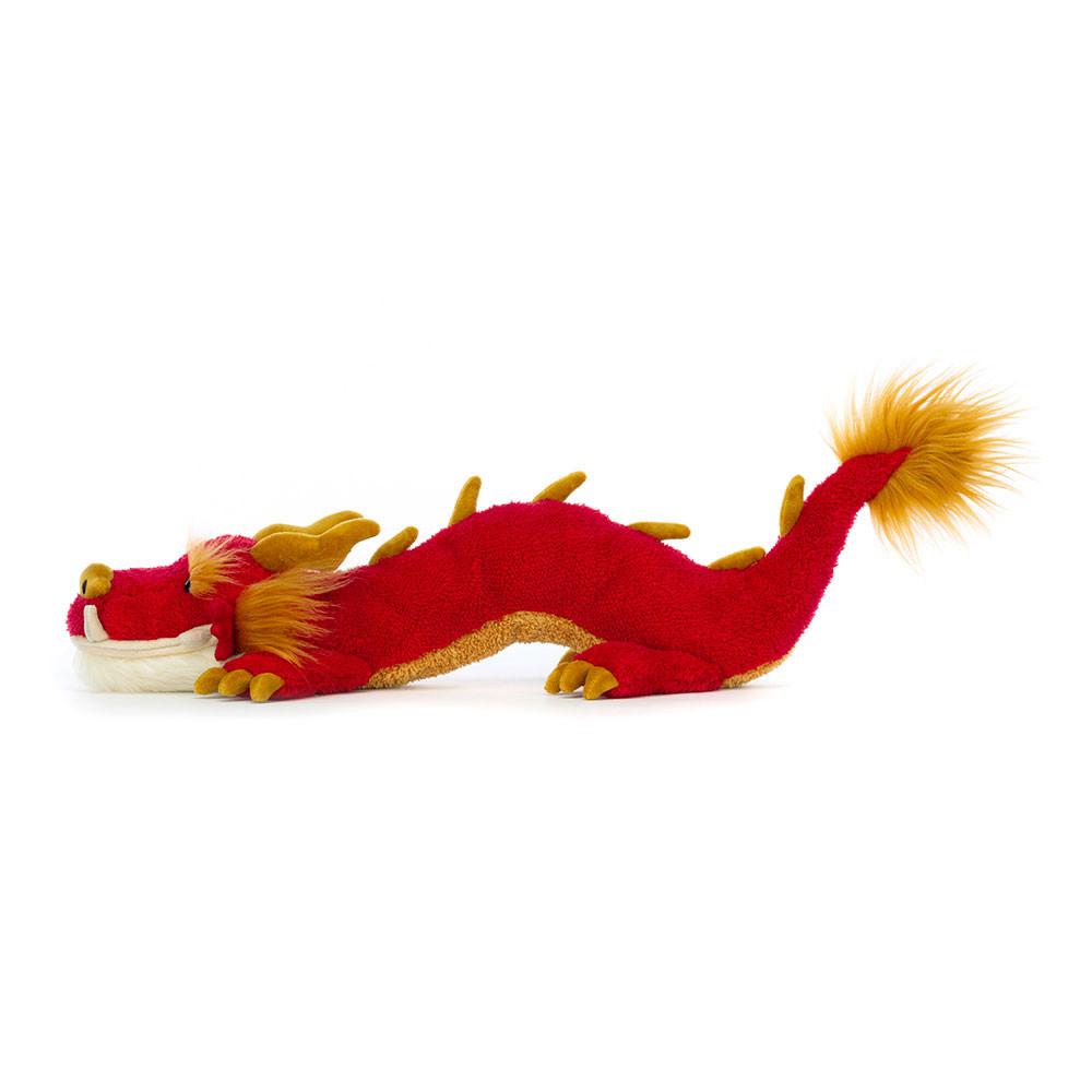 Animals Jellycat Festival Dragon 4.3in x 7.1in x 16.5in Rojos | México  0741CXEJR